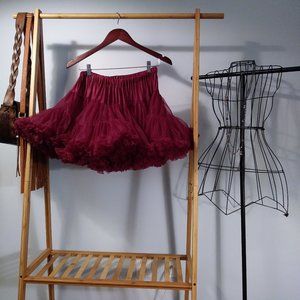 Petticoat M 50s Party Goth Punk Costume Square Dance Clogging Rockabilly Pinup